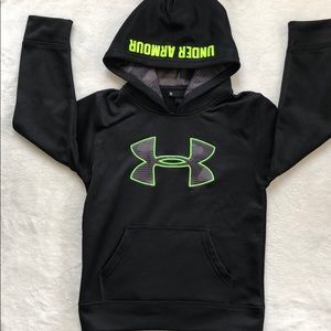 boys under armour pullover
